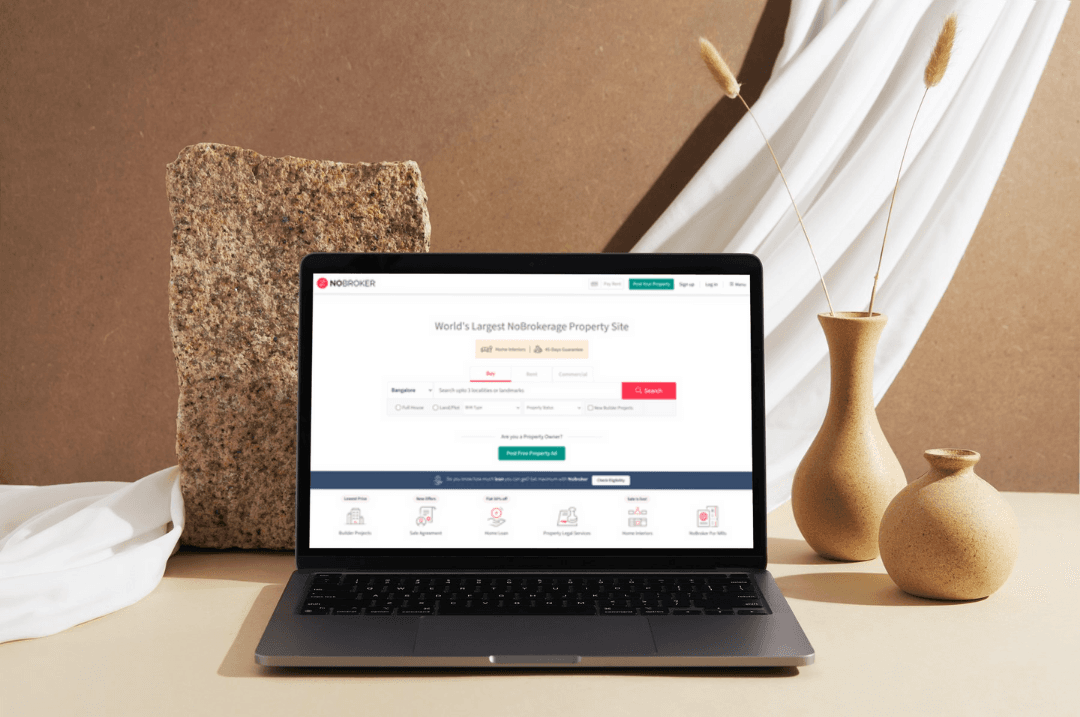 NoBroker - Website project preview